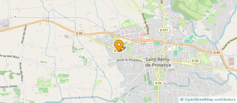 localisation de l'entreprise GROUPEMENT D'EMPLOYEURS STEPHANE CONTI  SAINT-REMY-DE-PROVENCE