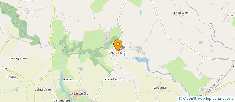 localisation de l'entreprise GROUPEMENT D EMPLOYEURS SYNERGIE à LA GAUBRETIERE