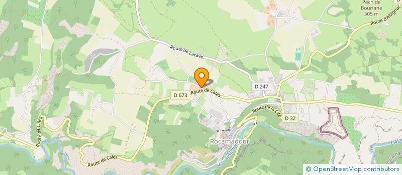 localisation de l'entreprise GROUPEMENT D'EMPLOYEURS TEAM DES CAMPAGNES  ROCAMADOUR