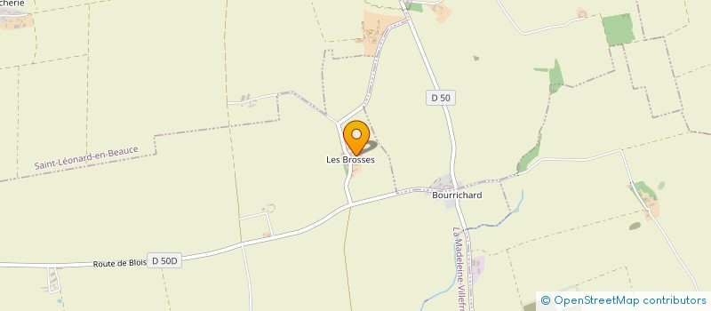 localisation de l'entreprise GROUPEMENT D'EMPLOYEURS TERRIER COUTY  LA MADELEINE VILLEFROUIN