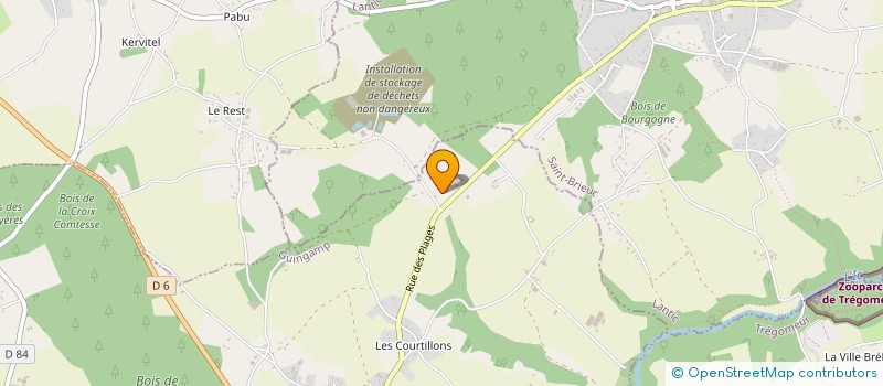 localisation de l'entreprise GROUPEMENT D'EMPLOYEURS THOUENON FR à PLELO