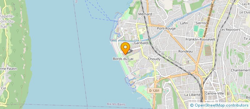 localisation de l'entreprise GROUPEMENT D EMPLOYEURS TRANSPORTS RHONE ALPES à AIX-LES-BAINS