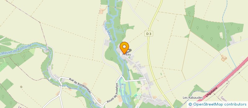 localisation de l'entreprise GROUPEMENT D'EMPLOYEURS UXELLODUNIEN à HUISSEAU-SUR-MAUVES