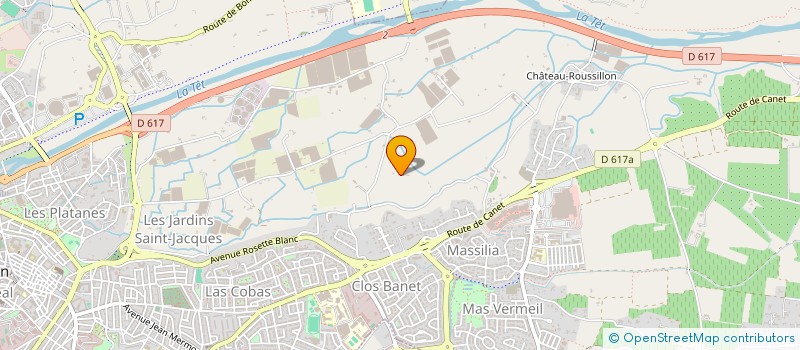 localisation de l'entreprise GROUPEMENT D EMPLOYEURS VAL DE TET à PERPIGNAN