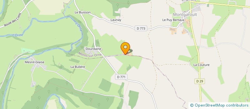 localisation de l'entreprise GROUPEMENT D EMPLOYEURS VALLEE DE L ORNE à MONTS-SUR-ORNE
