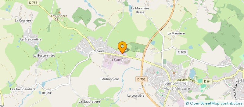 localisation de l'entreprise GROUPEMENT D'EMPLOYEURS VENDEE-EST à SEVREMONT