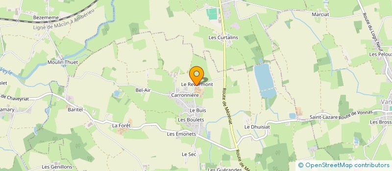 localisation de l'entreprise GROUPEMENT D'EMPLOYEURS VEYLE - IRANCE à CHAVEYRIAT