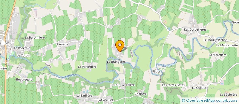 localisation de l'entreprise GROUPEMENT D'EMPLOYEURS VIGNE EN FLEUR  VALLET