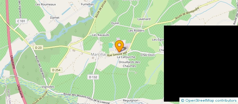 localisation de l'entreprise GROUPEMENT D EMPLOYEURS VIN  VAL-DE-LIVENNE