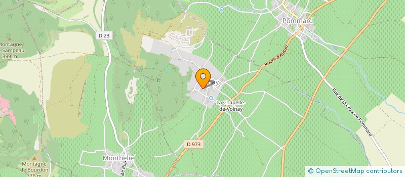 localisation de l'entreprise GROUPEMENT D EMPLOYEURS VOULLENAY  VOLNAY