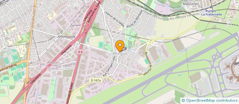 localisation de l'entreprise GROUPEMENT D ENTRAIDE SOCIALE TOUS ENSEMBLE à WISSOUS