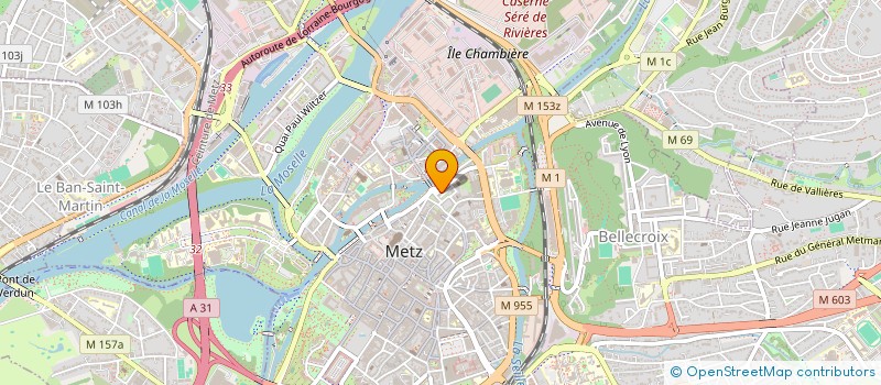 localisation de l'entreprise GROUPEMENT D ENTREP SERVICES PARTICULIER  METZ