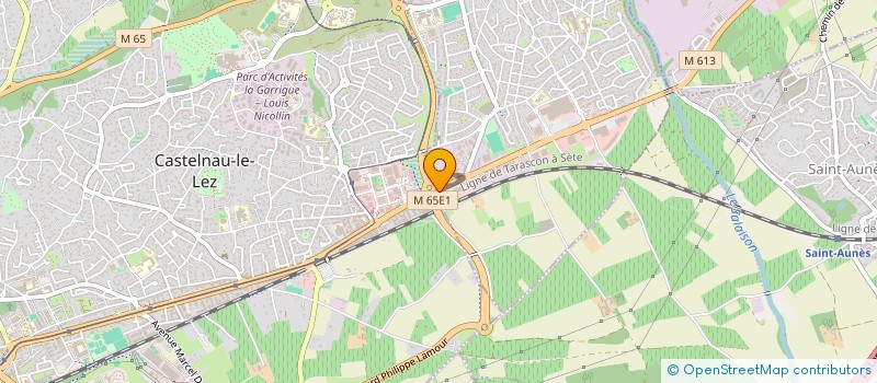 localisation de l'entreprise GROUPEMENT D'ENTREPRISES EN CONCEPTION ET CONSTRUCTION  LE CRES