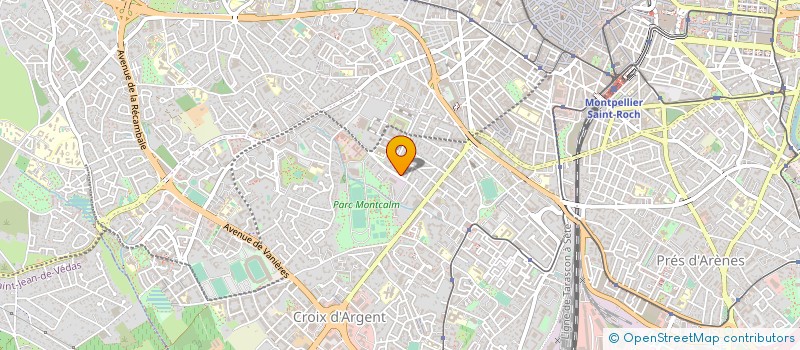 localisation de l'entreprise GROUPEMENT D ENTREPRISES SUD CONSTRUCTEURS BOIS  MONTPELLIER