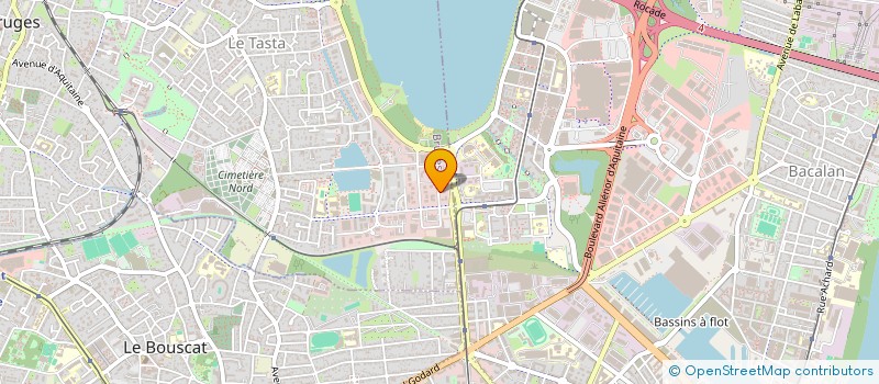 localisation de l'entreprise GROUPEMENT D'ETUDE DE RATIOS DES ENTREPRISES  BRUGES