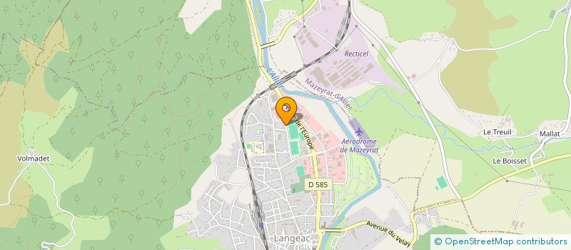localisation de l'entreprise GROUPEMENT D'EXPLOITATION AGRICOLE EN COMMUN DES LAURENCES à CHASTEL
