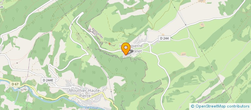 localisation de l'entreprise GROUPEMENT D'EXPLOITATION EN COMMUN RECONNU DU CLOS DE LA FONTAINE à LES PREMIERS SAPINS