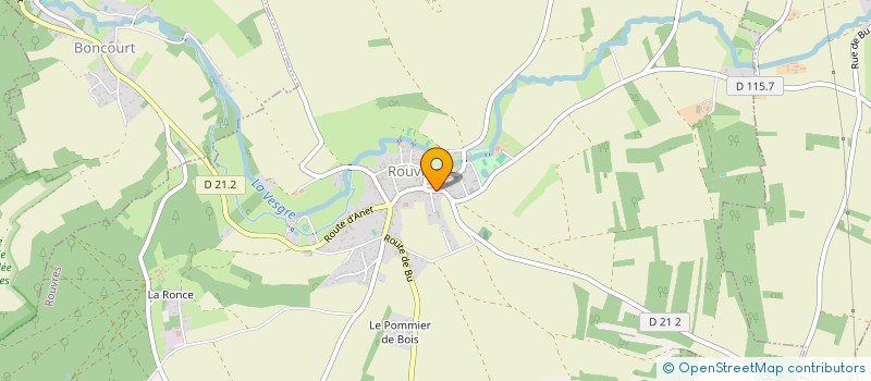 localisation de l'entreprise GROUPEMENT D'INTERET CYNEGETIQUE LES PIERRES BLANCHES à ROUVRES