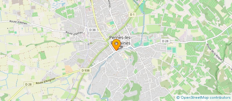 localisation de l'entreprise GROUPEMENT D'INTERET DURABLE  PERNES-LES-FONTAINES