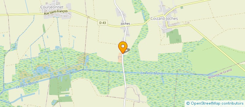 localisation de l'entreprise GROUPEMENT D'INTERET ECONOMIQUE BARNIER  COIZARD-JOCHES