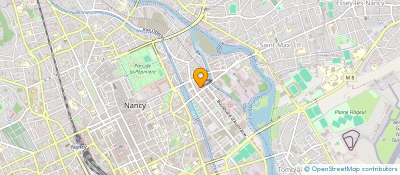 localisation de l'entreprise GROUPEMENT D'INTERET ECONOMIQUE DU PONT CEZARD  NANCY