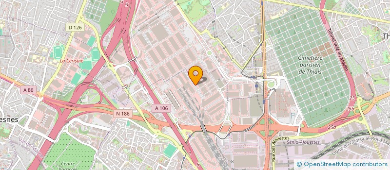 localisation de l'entreprise GROUPEMENT D'INTERET ECONOMIQUE PARISIEN à RUNGIS
