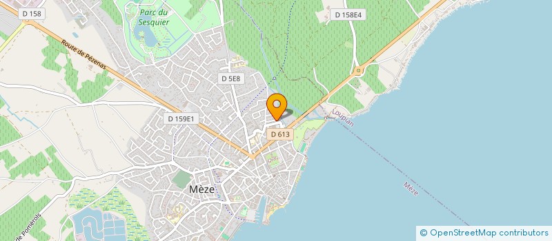 localisation de l'entreprise GROUPEMENT D'INTERET ECONOMIQUE TO 34 à MEZE