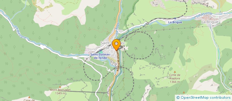 localisation de l'entreprise GROUPEMENT D'INTERET ECONOMIQUE VITOZ  TENDE