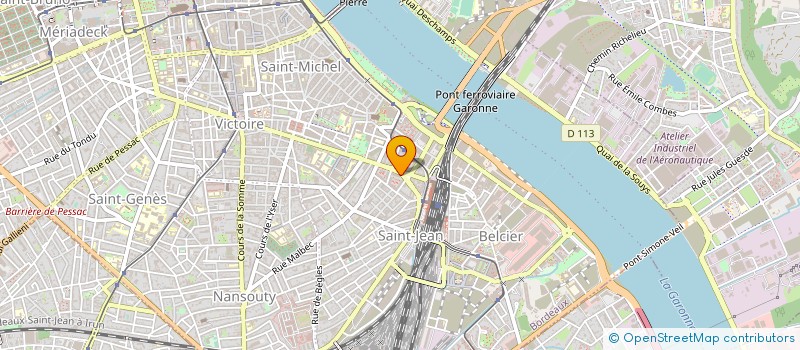 localisation de l'entreprise GROUPEMENT D'INTERET PUBLIC BORDEAUX MEDIATION à BORDEAUX