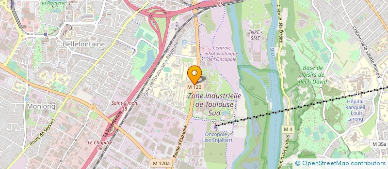 localisation de l'entreprise GROUPEMENT D'INTERET PUBLIC FEDERATION REGIONALE DE RECHERCHE EN PSYCHIATRIE ET SANTE MENTALE OCCITANIE à TOULOUSE