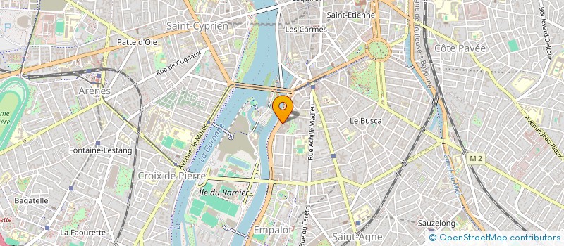 localisation de l'entreprise GROUPEMENT D'INTERET PUBLIC OCCIT'ALIM  TOULOUSE