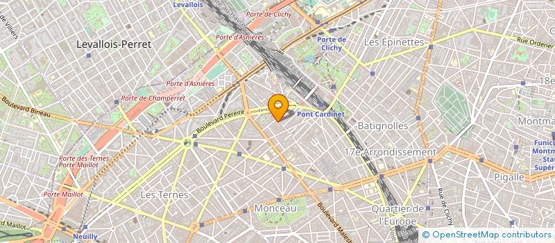 localisation de l'entreprise GROUPEMENT D'ORGANISMES MEDICAUX à PARIS