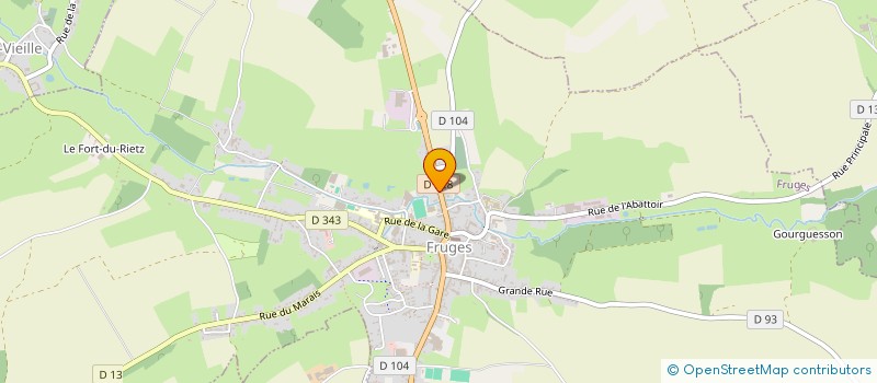 localisation de l'entreprise GROUPEMENT DE COOPERATION MEDICO SOCIAL ARRAS MONTREUIL SUR MER  FRUGES