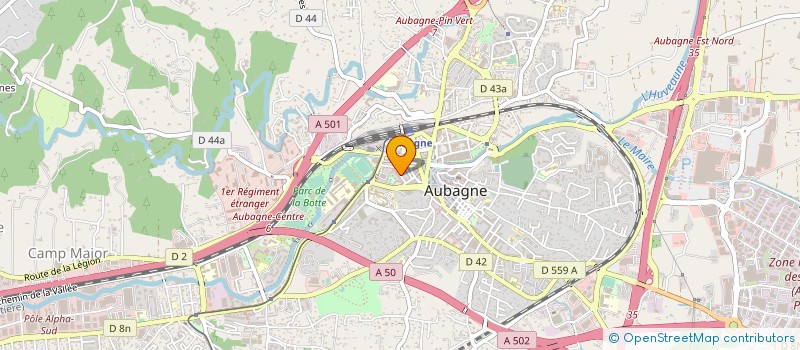 localisation de l'entreprise GROUPEMENT DE COOPERATION MEDICO SOCIALE LE FIL ROUGE ALZHEIMER à AUBAGNE