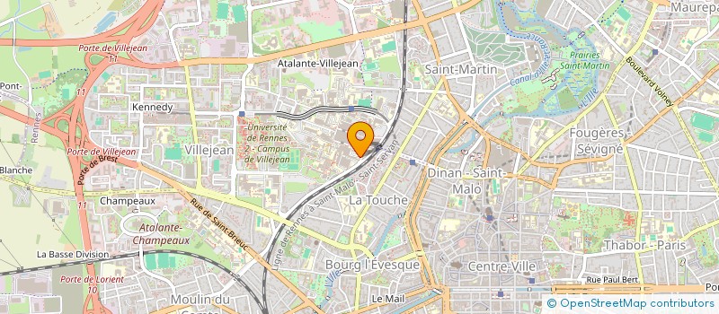 localisation de l'entreprise GROUPEMENT DE COOPERATION SANITAIRE BATIMENT IRC à RENNES