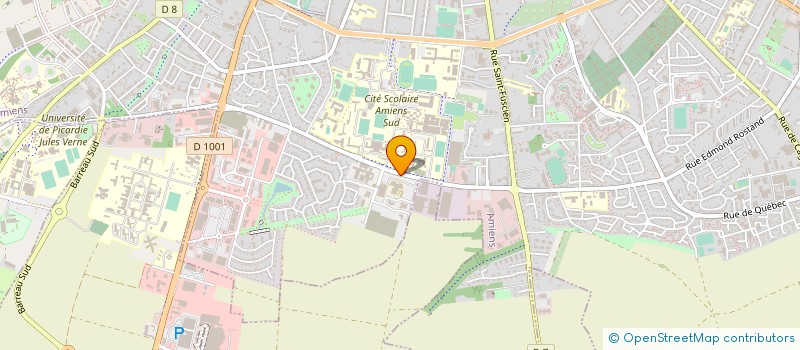 localisation de l'entreprise GROUPEMENT DE COOPERATION SANITAIRE COGESTHO SANTE NORD PICARDIE  AMIENS