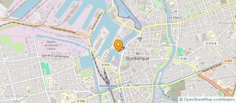 localisation de l'entreprise GROUPEMENT DE COOPERATION SANITAIRE DE MOYENS DU PROJET HOSPITALIER DU DUNKERQUOIS à DUNKERQUE