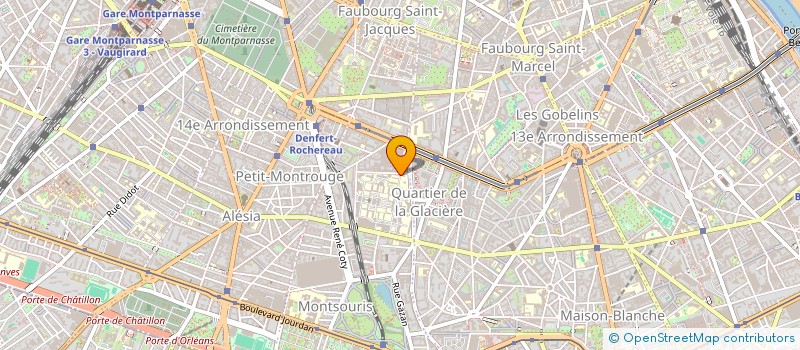 localisation de l'entreprise GROUPEMENT DE COOPERATION SANITAIRE DE MOYENS PARIS-PSY à PARIS