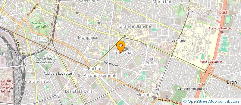 localisation de l'entreprise GROUPEMENT DE COOPERATION SANITAIRE LYON CANCEROLOGIE UNIVERSITAIRE  LYON