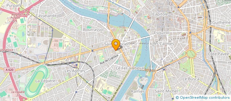 localisation de l'entreprise GROUPEMENT DE COOPERATION SANITAIRE MEDICAL ET TECHNIQUE DE L'AGGLOMERATION TOULOUSAINE à TOULOUSE