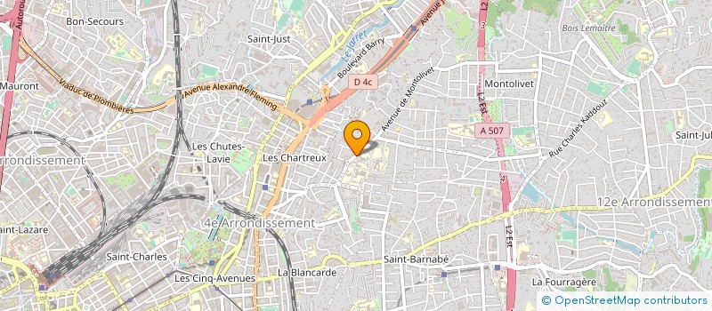 localisation de l'entreprise GROUPEMENT DE COOPERATION SANITAIRE POUR UN PARCOURS GERONTOLOGIQUE DANS L'AGGLOMERATION MARSEILLAISE à MARSEILLE