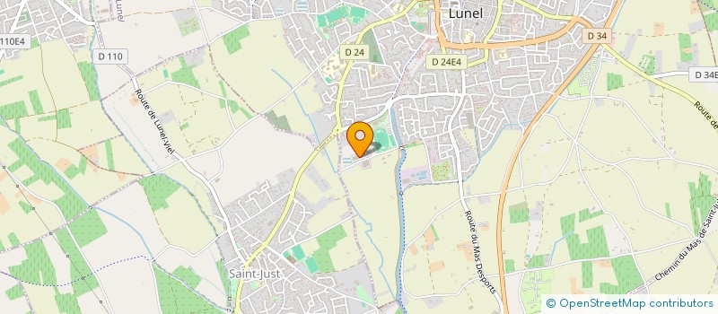 localisation de l'entreprise GROUPEMENT DE COOPERATION SANITAIRE PUI VIA-AMBRUSSUM à LUNEL