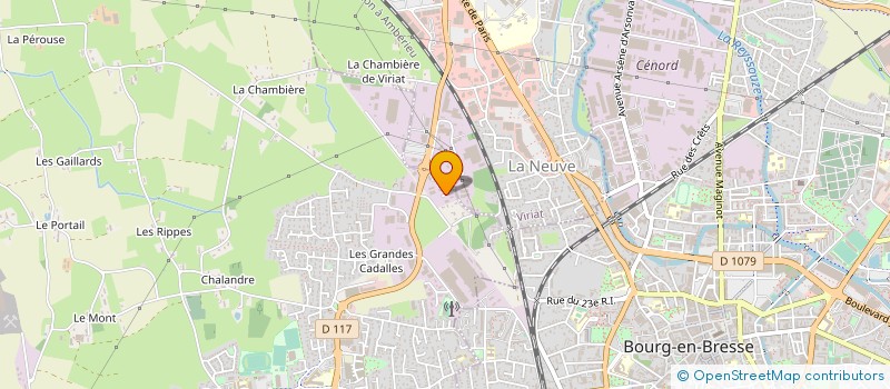 localisation de l'entreprise GROUPEMENT DE COOPERATION SANITAIRE URGENCES AUVERGNE-RHONE-ALPES à BOURG-EN-BRESSE