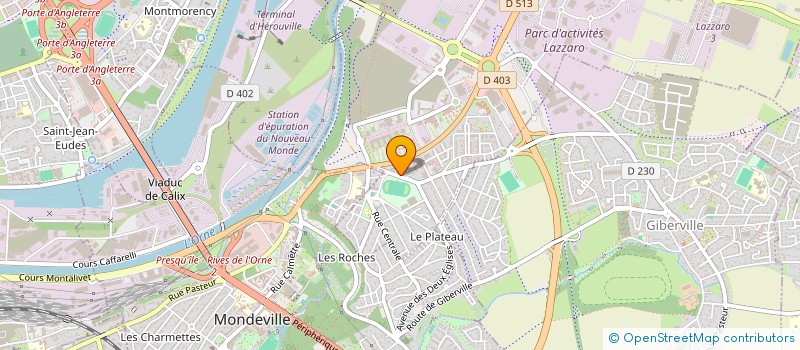 localisation de l'entreprise GROUPEMENT DE COOPERATION SOCIALE ET MEDICO-SOCIAL UN CHEZ-SOI D'ABORD COMMUNAUTE URBAINE DE CAEN à COLOMBELLES