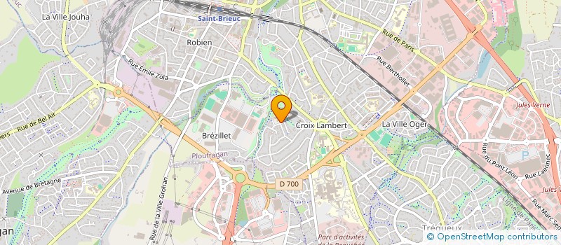localisation de l'entreprise GROUPEMENT DE COOPERATION SOCIALE ET MEDICO SOCIALE à SAINT-BRIEUC