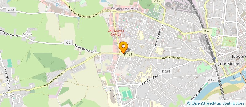 localisation de l'entreprise GROUPEMENT DE COOPERATION SOCIALE ET MEDICO SOCIALE ALTER EGAUX 58 à NEVERS