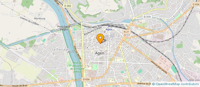 localisation de l'entreprise GROUPEMENT DE COOPERATION SOCIALE ET MEDICO SOCIALE CLAIR FOYER MENAGE SERVICE à AGEN