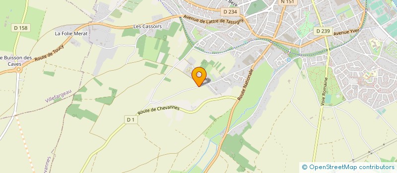 localisation de l'entreprise GROUPEMENT DE COOPERATION SOCIALE ET MEDICO-SOCIALE PUBLIC DU HANDICAP à AUXERRE