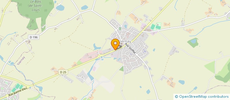 localisation de l'entreprise GROUPEMENT DE DEFENSE CONTRE LES ORGANISMES NUISIBLES D'YZERNAY  YZERNAY