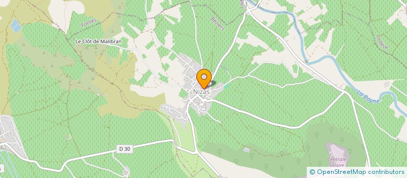 localisation de l'entreprise GROUPEMENT DE DEFENSE CONTRE LES ORGANISMES NUISIBLES DE NEFFIES, VAILHAN ET MONTESQUIEU  NEFFIES